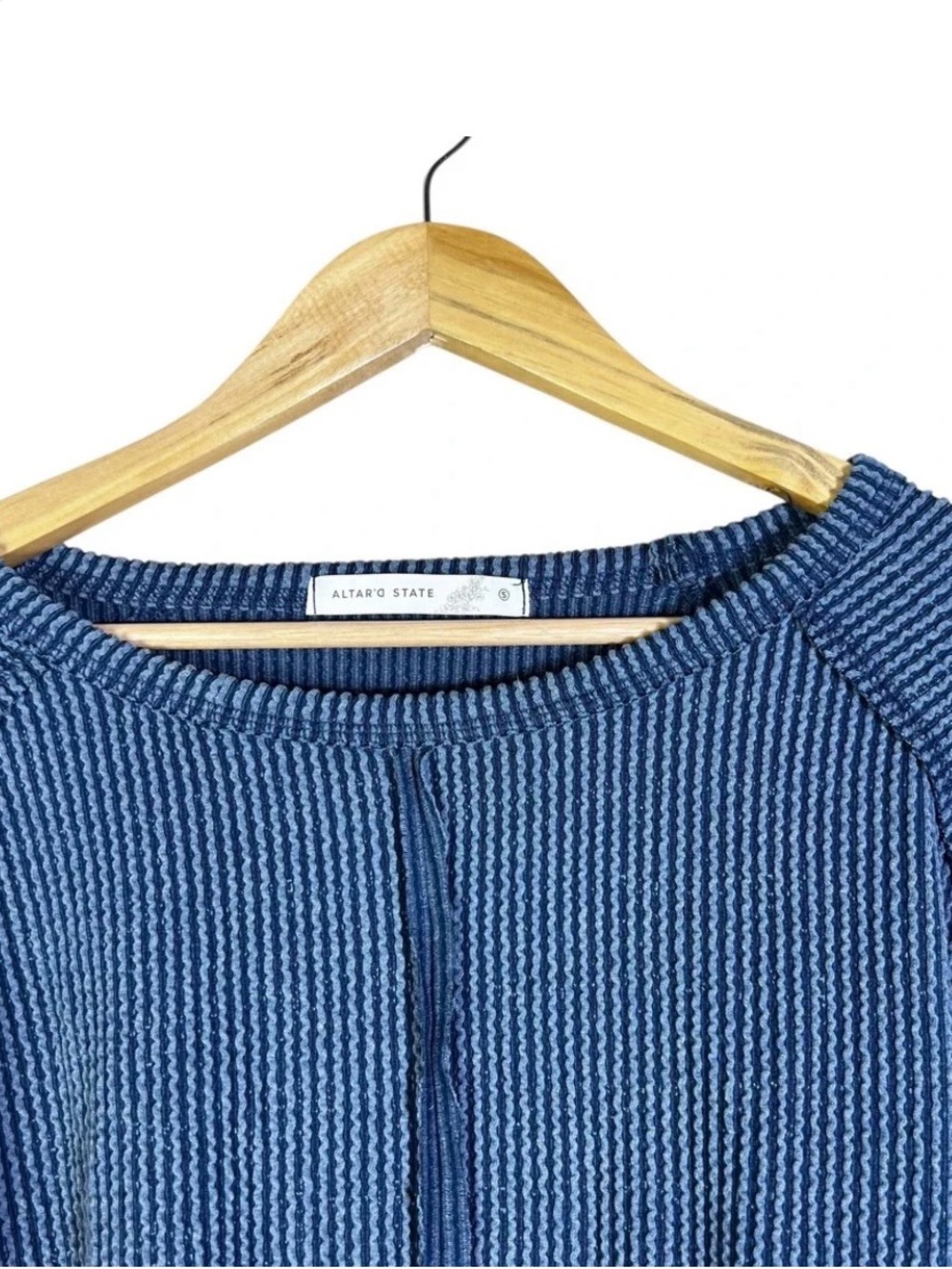 Altar’d State Crop Sweater NWT Trendy Cute Aesthetic Top - Picture 3 of 5
